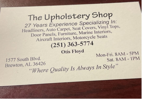 The Upholstery Shop